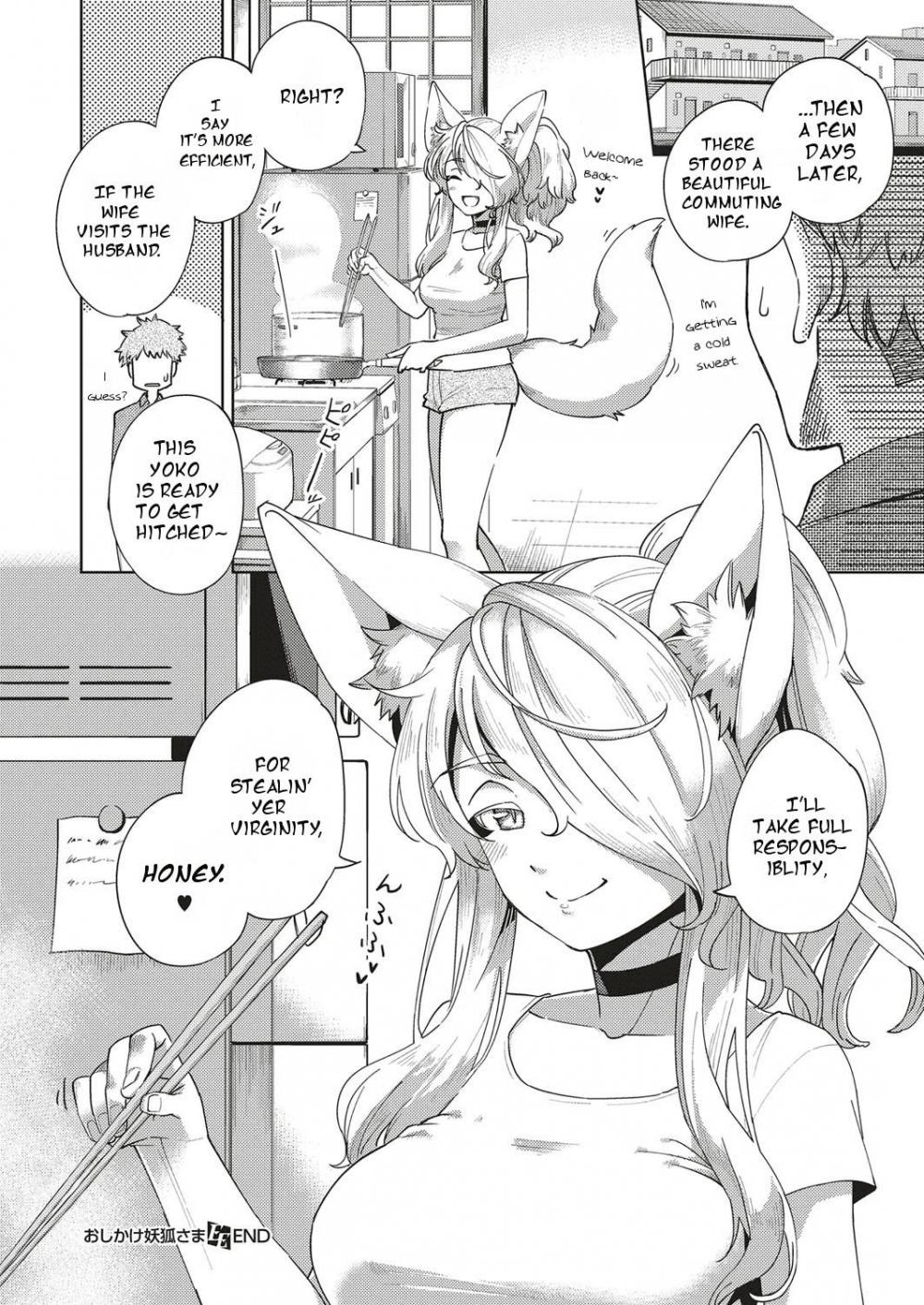 Hentai Manga Comic-Assertive Fox Spirit-Read-24